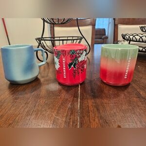 Starbucks mugs